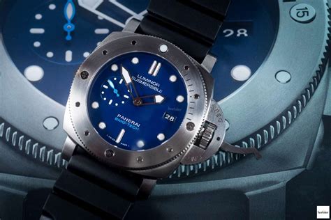 which is better bmg or carbotech panerai|Panerai submersible watch.